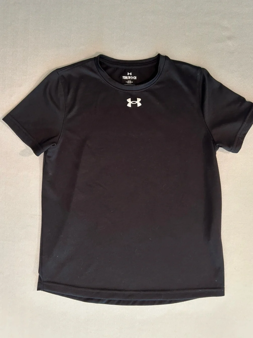 Boys Under Armour Blue and Black Performance Tee Duo Youth Small